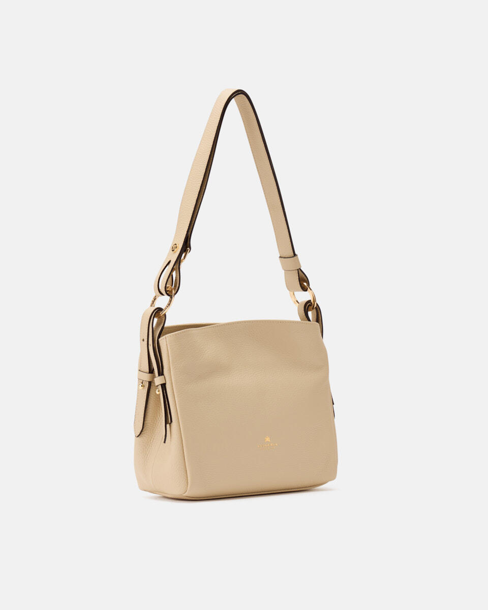 Small hobo bag Prosecco  - Shoulder Bags - Women's Bags - Bags - Cuoieria Fiorentina