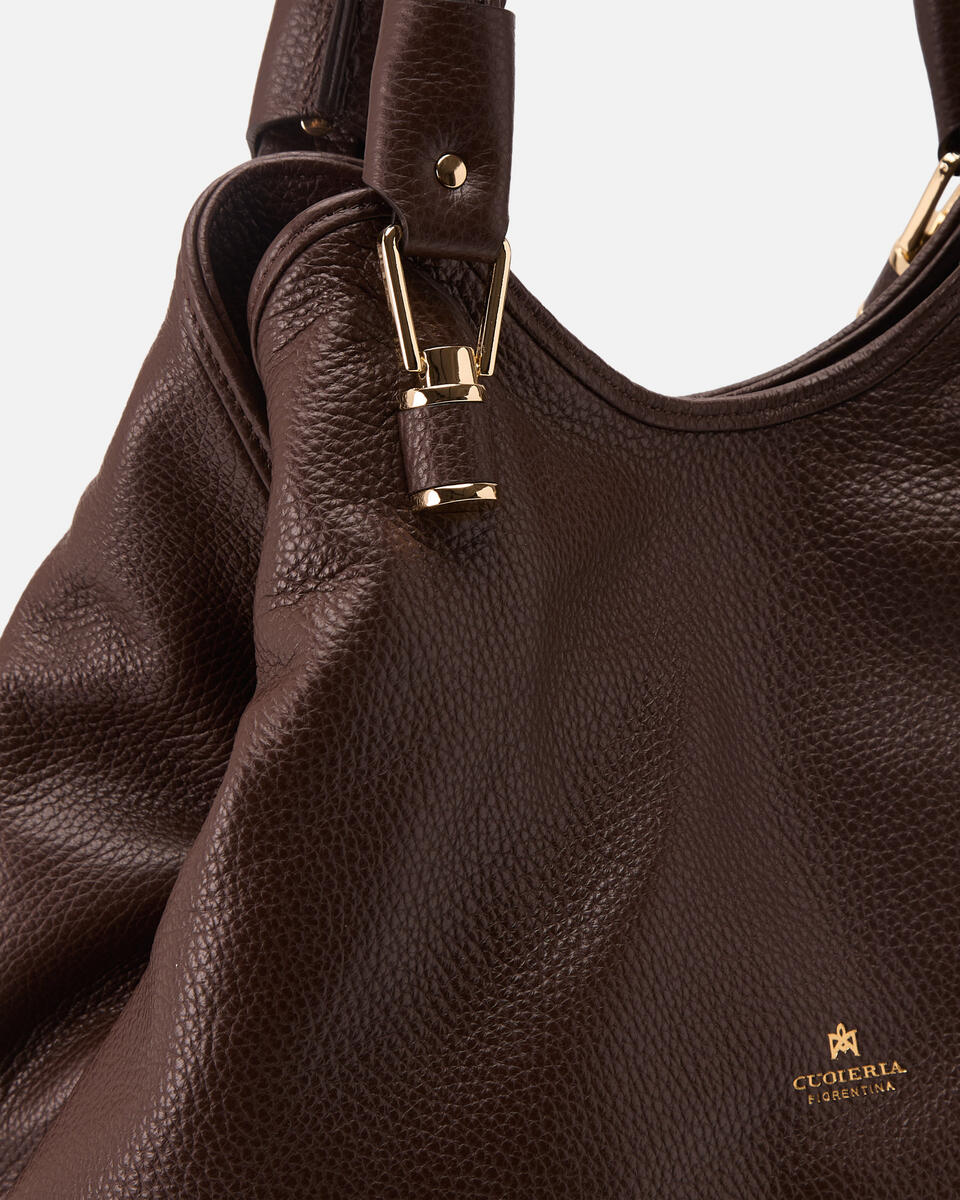 SHOPPING BAG Chocolate  - Shopping - Women's Bags - Bags - Cuoieria Fiorentina