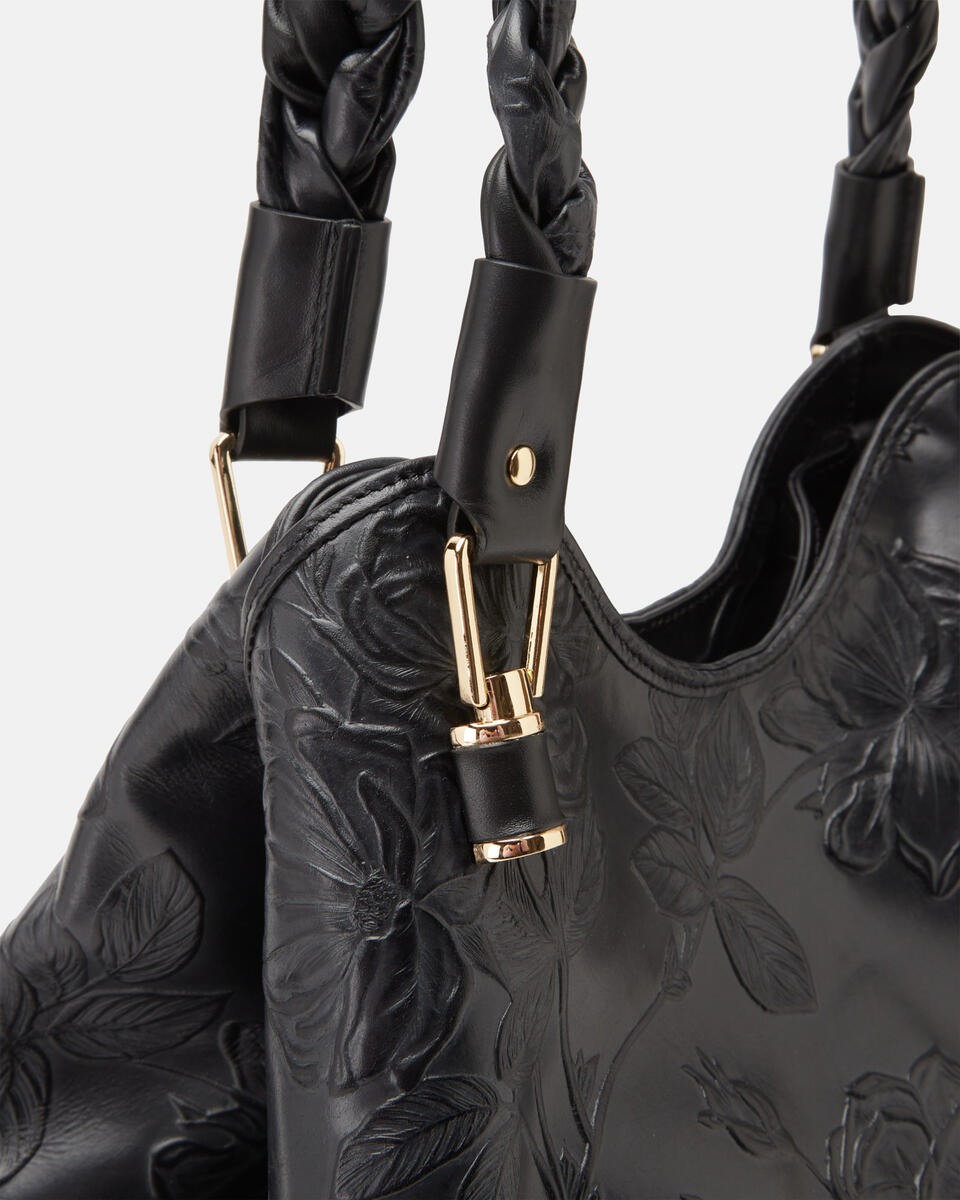 SHOPPING BAG Black  - Shopping - Women's Bags - Bags - Cuoieria Fiorentina