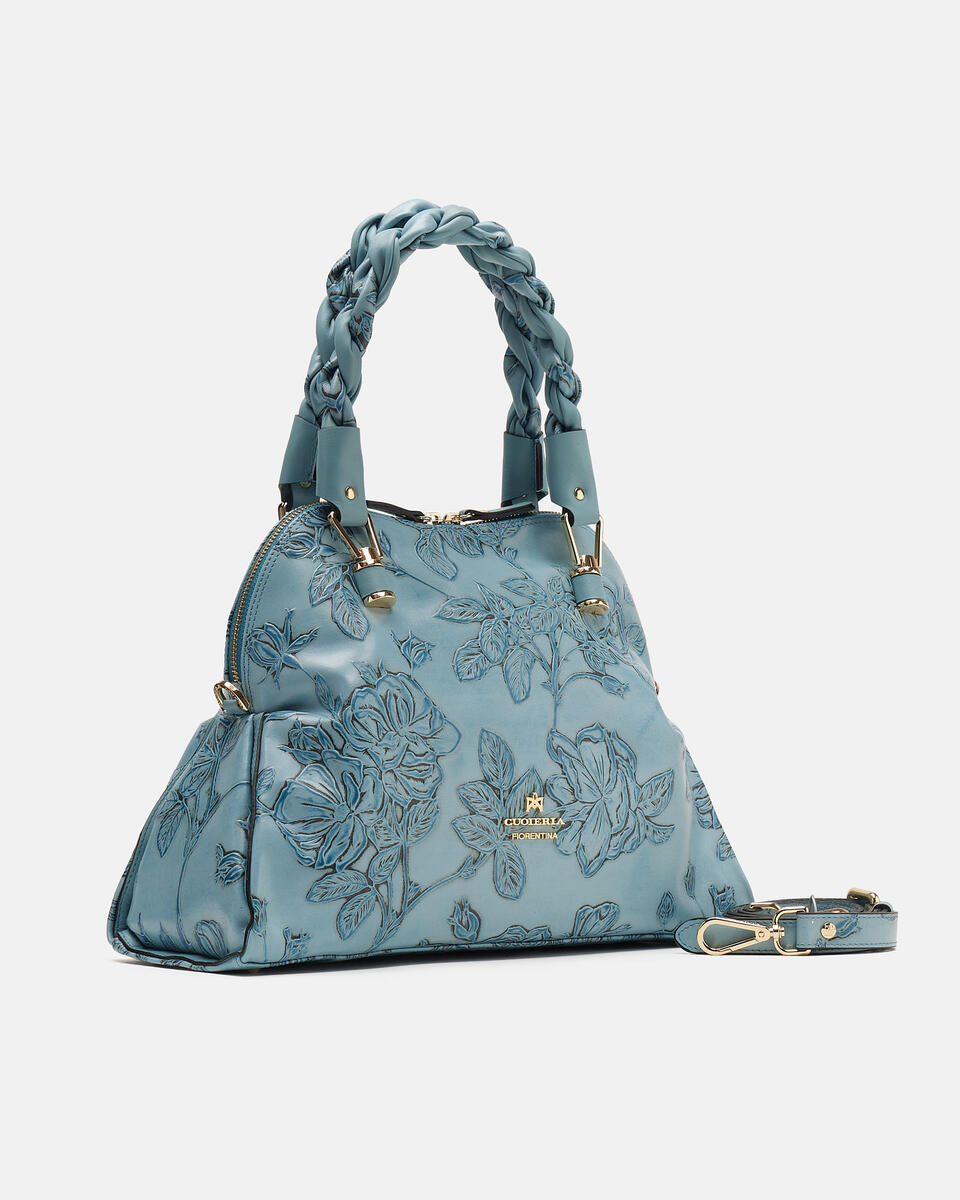 Tote bag Light blue  - Tote Bags - Women's Bags - Bags - Cuoieria Fiorentina