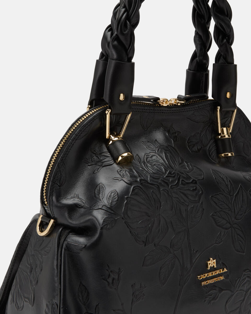 Tote bag Black  - Tote Bags - Women's Bags - Bags - Cuoieria Fiorentina
