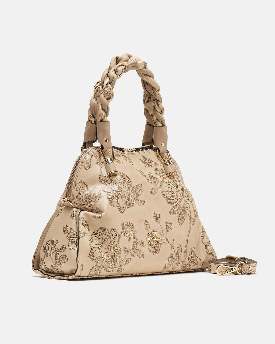 Tote bag Taupe  - Tote Bags - Women's Bags - Bags - Cuoieria Fiorentina