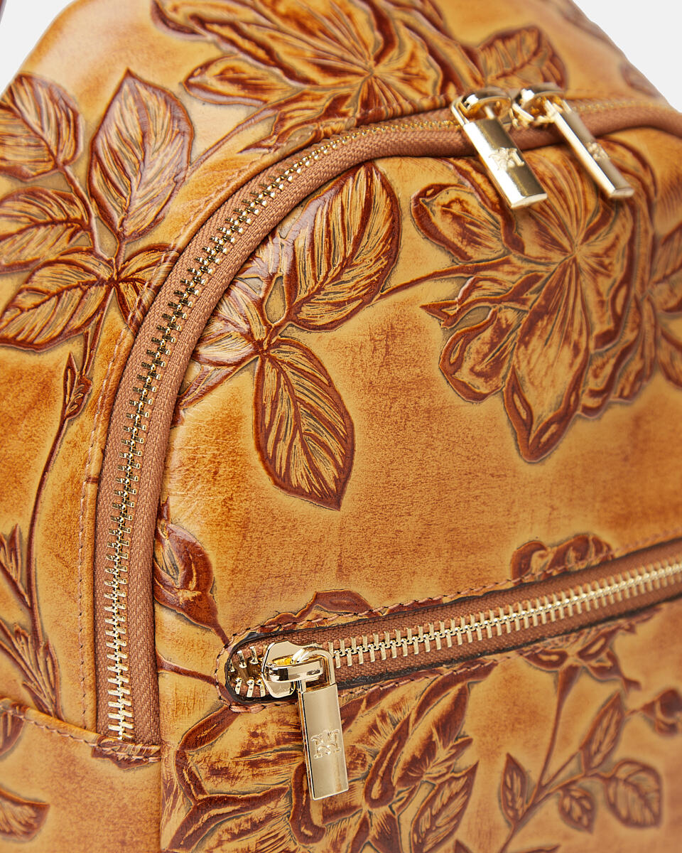 Small backpack Beige  - Backpacks - Women's Bags - Bags - Cuoieria Fiorentina