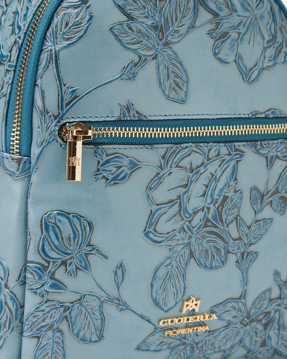 Small backpack Light blue  - Backpacks - Women's Bags - Bags - Cuoieria Fiorentina