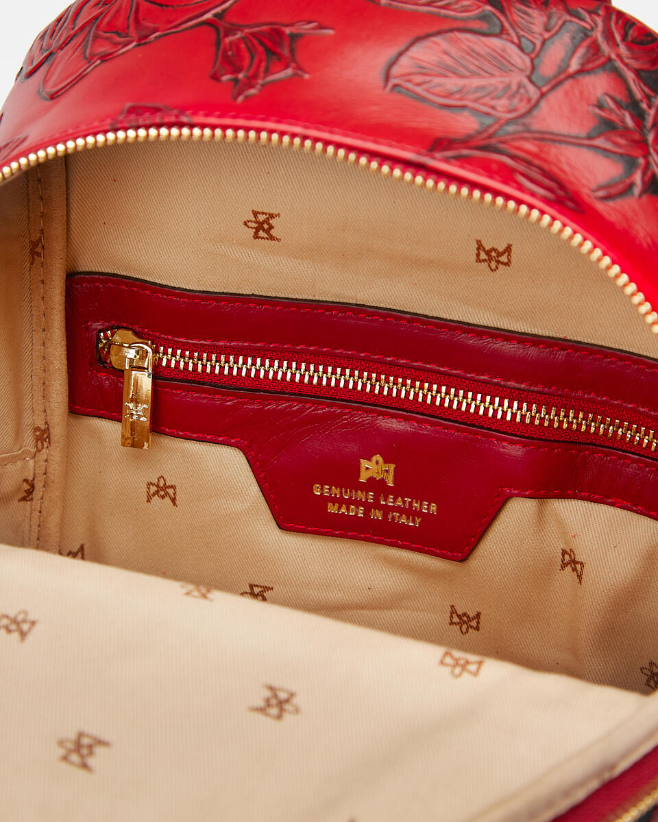 Small backpack Red  - Backpacks - Women's Bags - Bags - Cuoieria Fiorentina