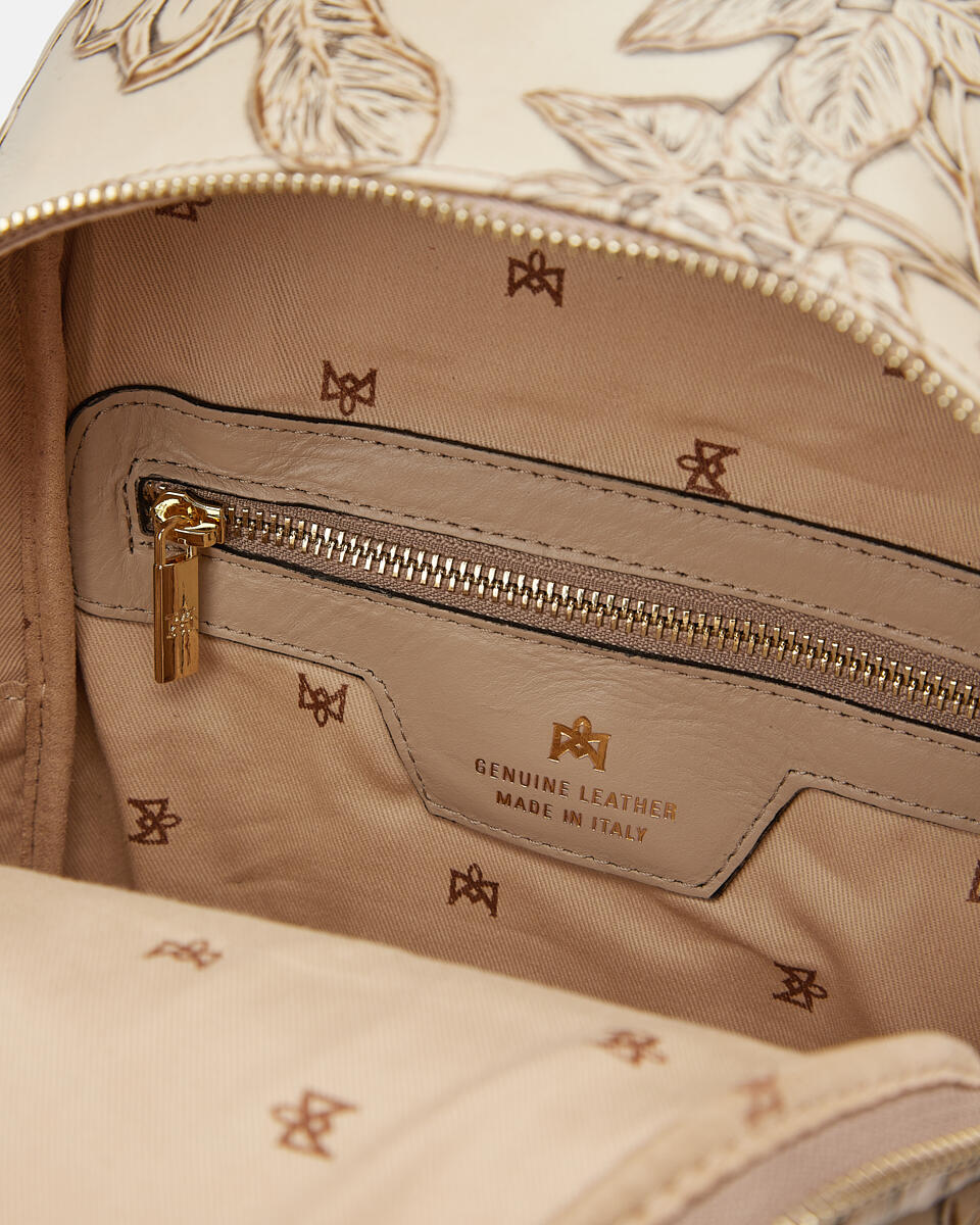 Mimi zaino piccolo Taupe  - Zaini - Borse Donna - Borse - Cuoieria Fiorentina