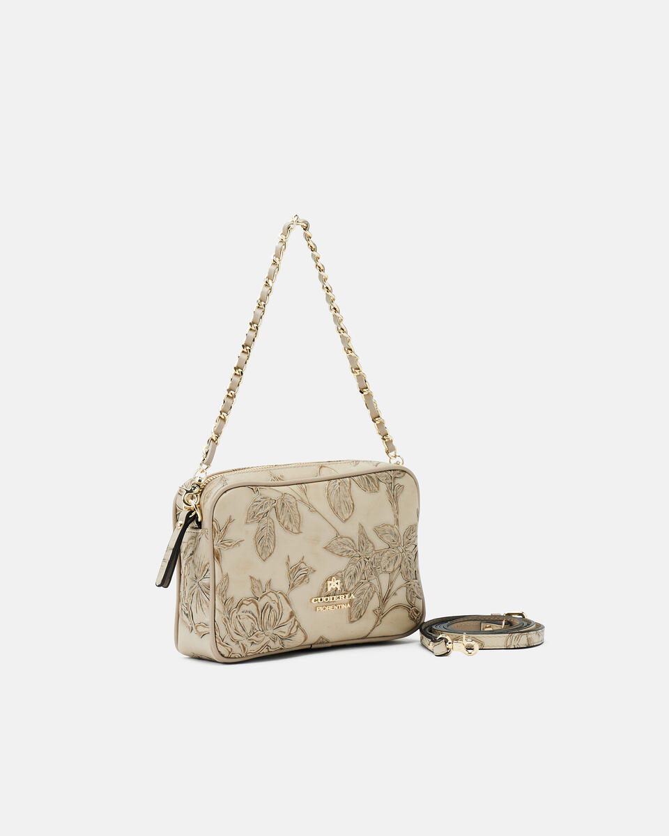 Camera bag Taupe  - Mini Bags - Women's Bags - Bags - Cuoieria Fiorentina