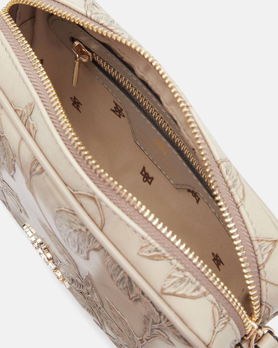 Camera bag Taupe  - Mini Bags - Women's Bags - Bags - Cuoieria Fiorentina