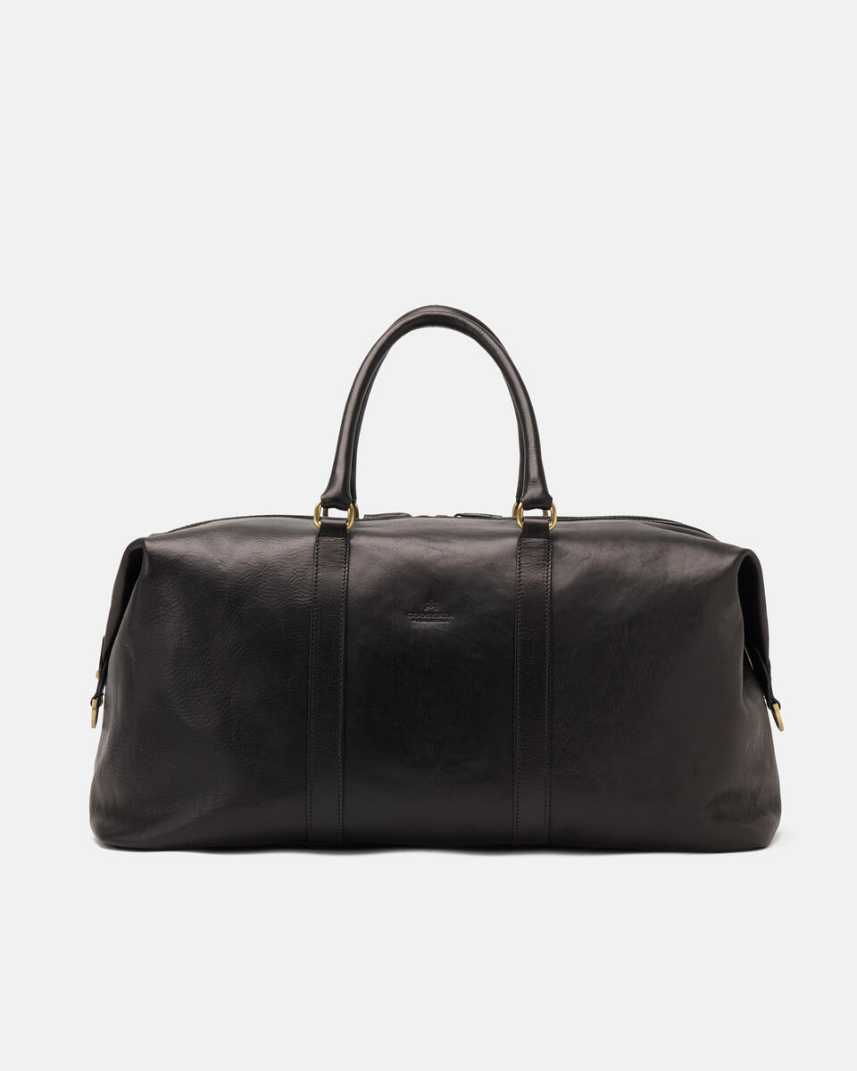 Weekender Cuoio Nero  - Borse Da Viaggio - Borse Da Viaggio - Cuoieria Fiorentina