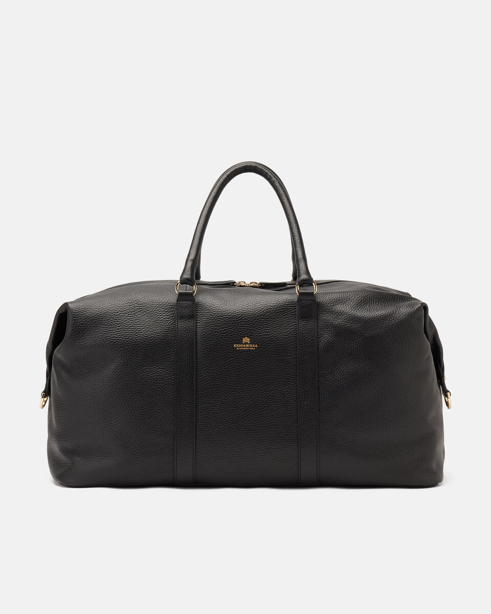 WEEKENDER Black  - Travel Bags - Travel Bags - Cuoieria Fiorentina