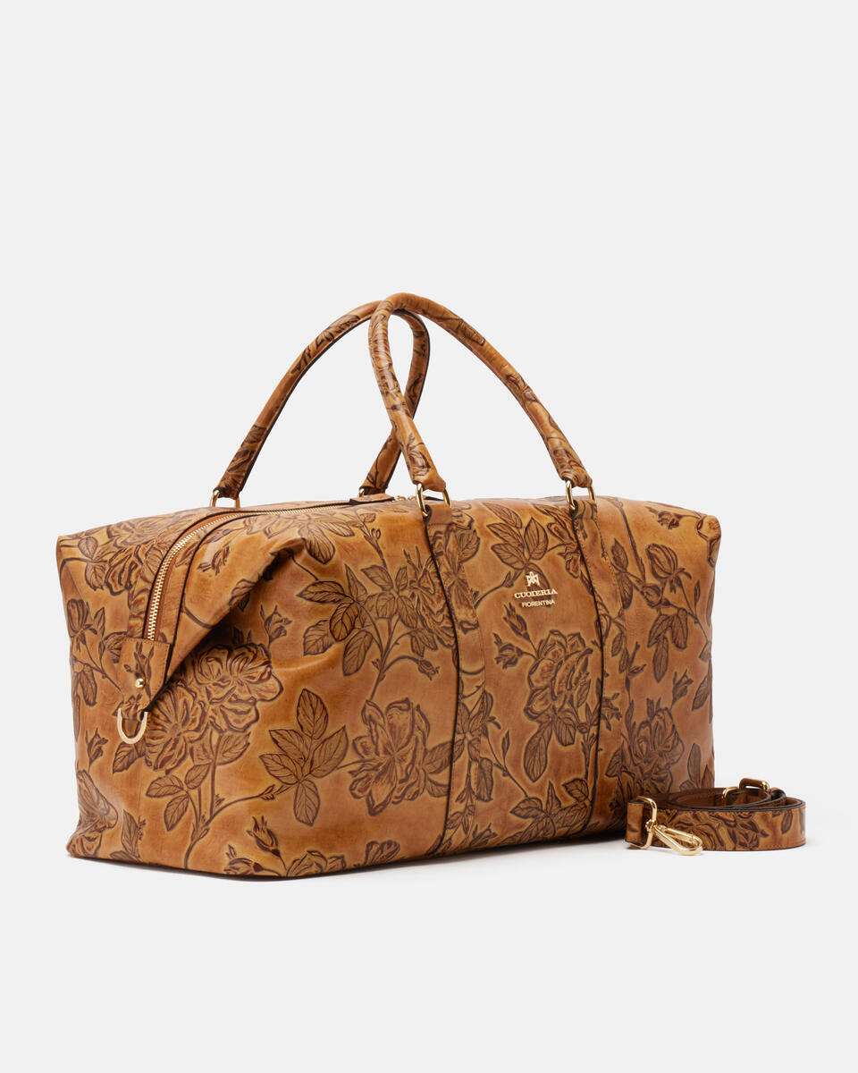 Weekender Beige  - Travel Bags - Travel Bags - Cuoieria Fiorentina