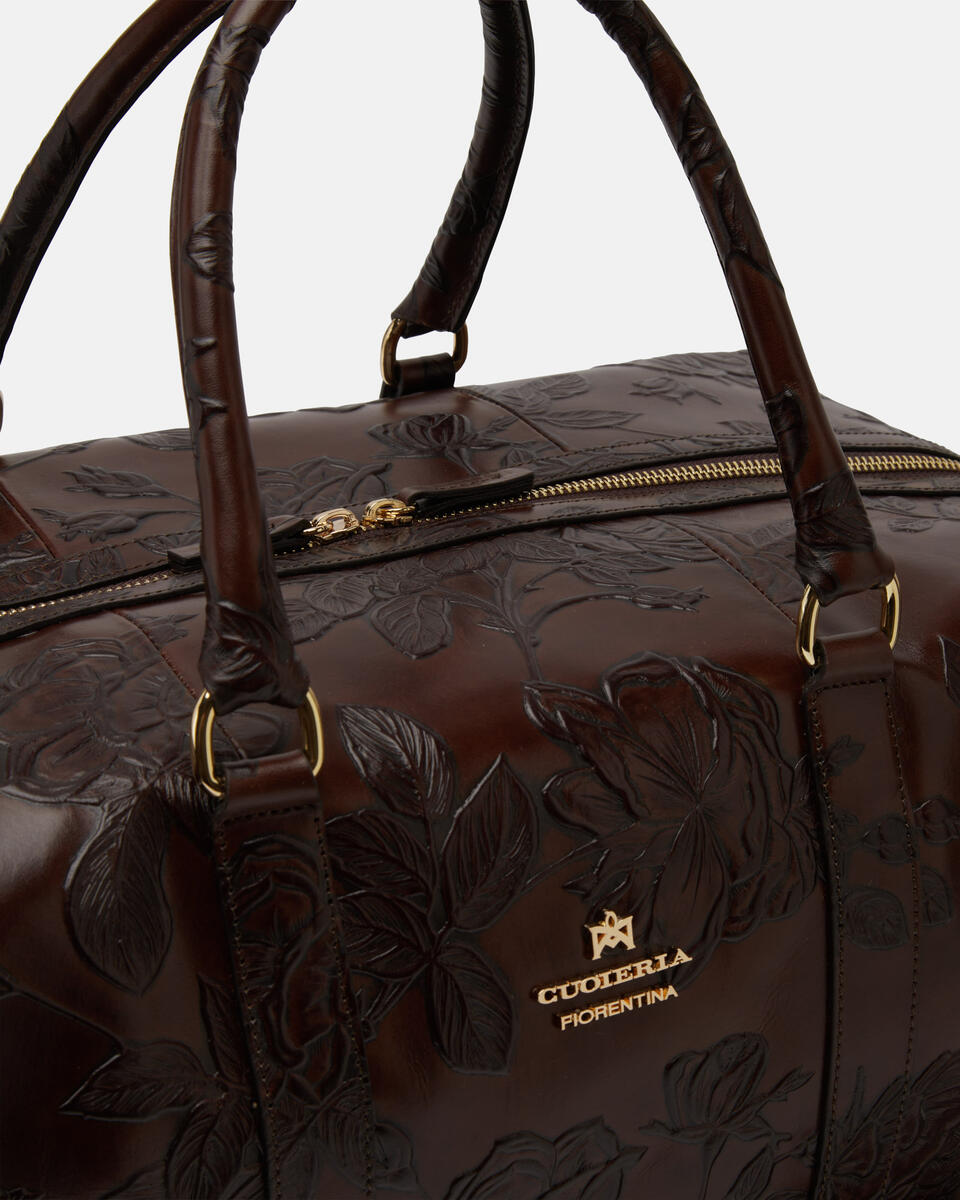 Weekender Mahogany  - Travel Bags - Travel Bags - Cuoieria Fiorentina