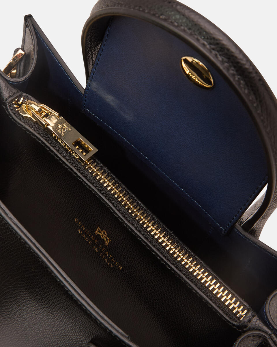 Small tote bag Black  - Tote Bags - Women's Bags - Bags - Cuoieria Fiorentina
