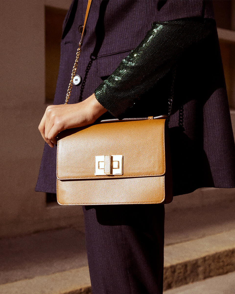 CLUTCH BAG Yellow  - Bags - Special Price - Cuoieria Fiorentina