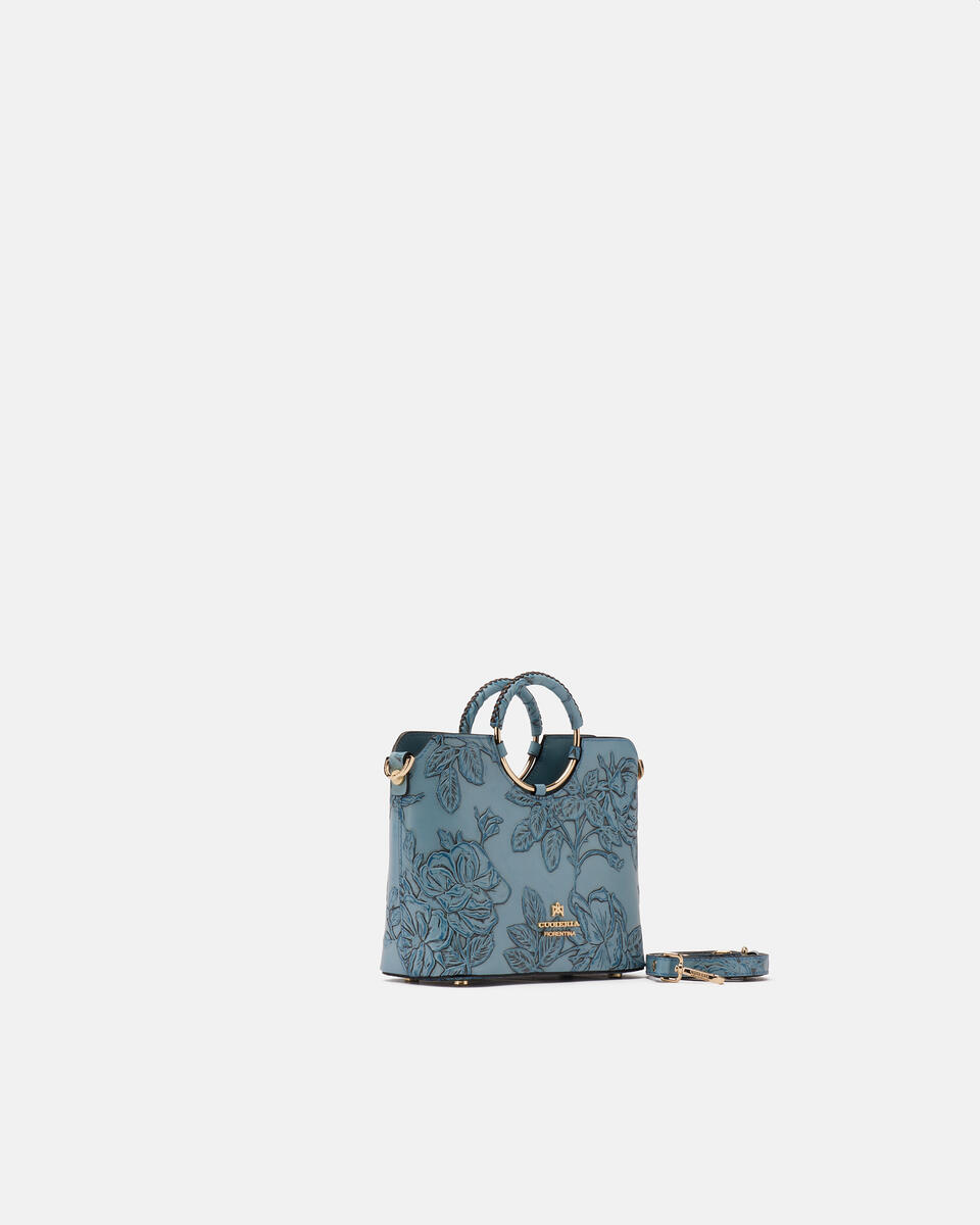SMALL TOTE BAG Light blue  - Tote Bags - Women's Bags - Bags - Cuoieria Fiorentina
