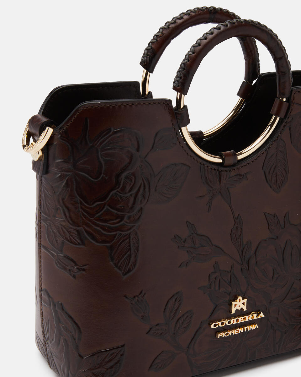 Mimì Mini Xbody Mogano  - Tote Bag - Borse Donna - Borse - Cuoieria Fiorentina