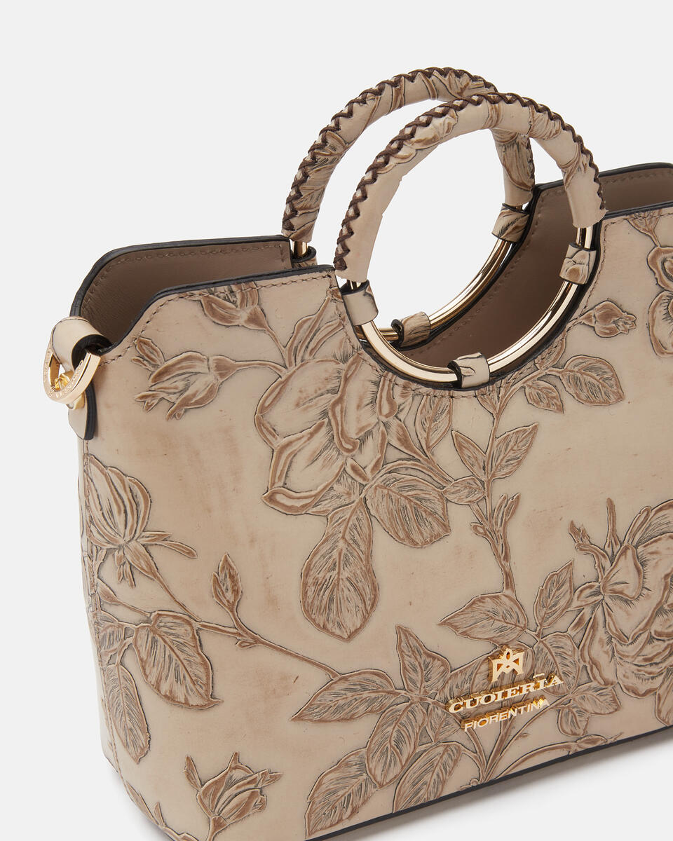 Mimì Mini Xbody Taupe  - Tote Bag - Borse Donna - Borse - Cuoieria Fiorentina