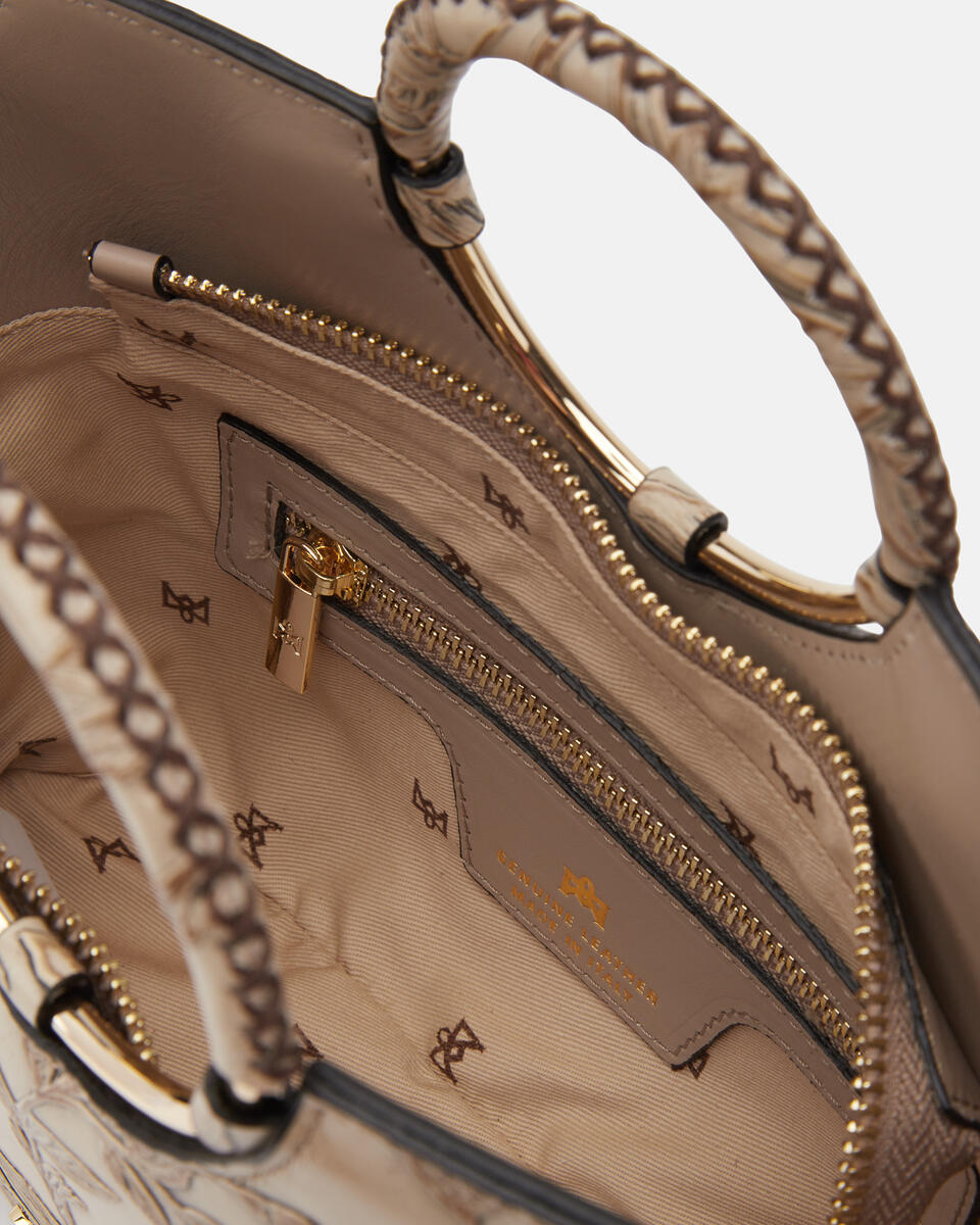 Mimì Mini Xbody Taupe  - Tote Bag - Borse Donna - Borse - Cuoieria Fiorentina