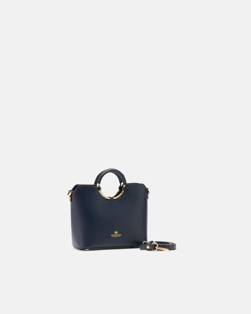 Small tote bag Navy  - Tote Bags - Women's Bags - Bags - Cuoieria Fiorentina