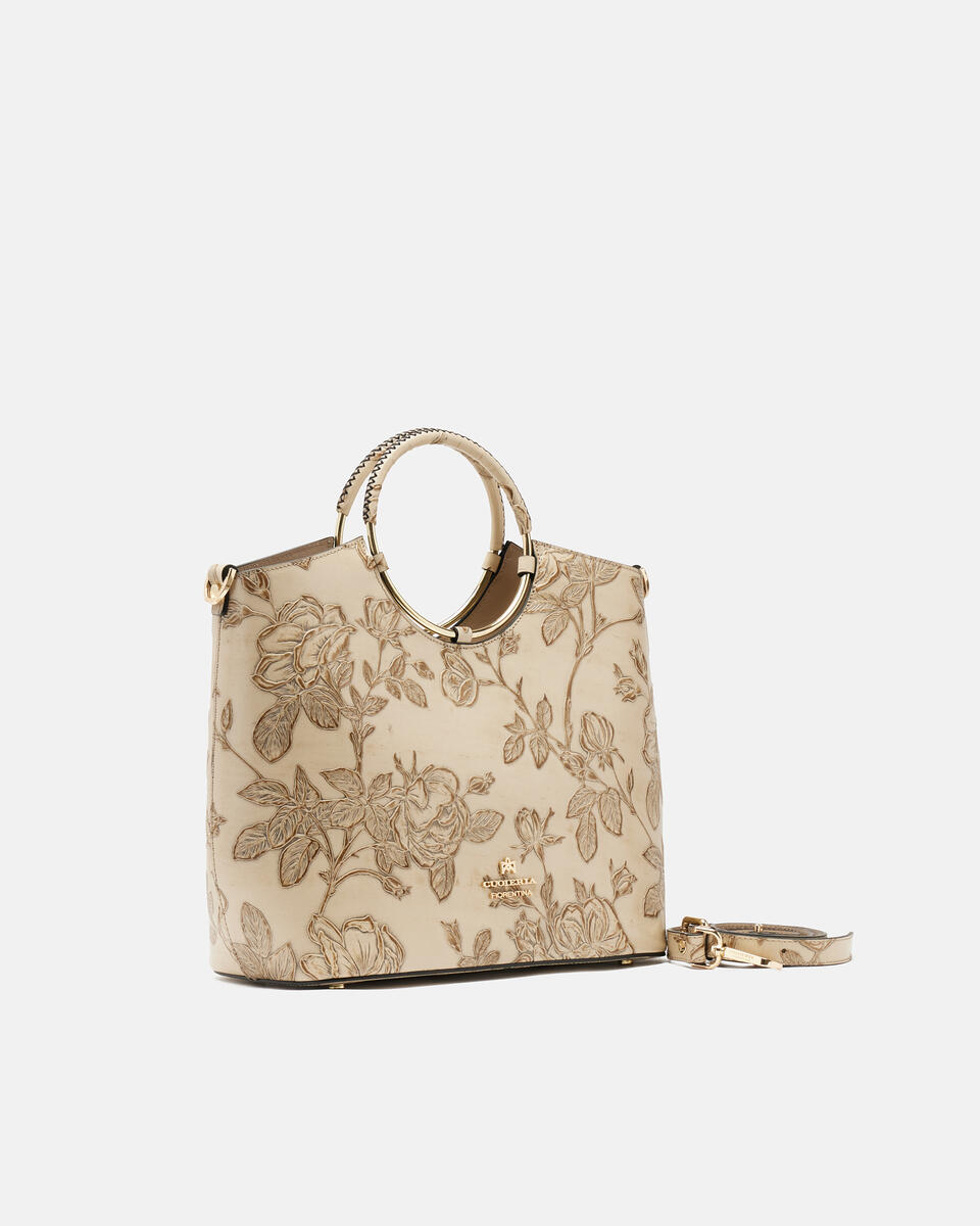 TOTE BAG Taupe  - Tote Bags - Women's Bags - Bags - Cuoieria Fiorentina