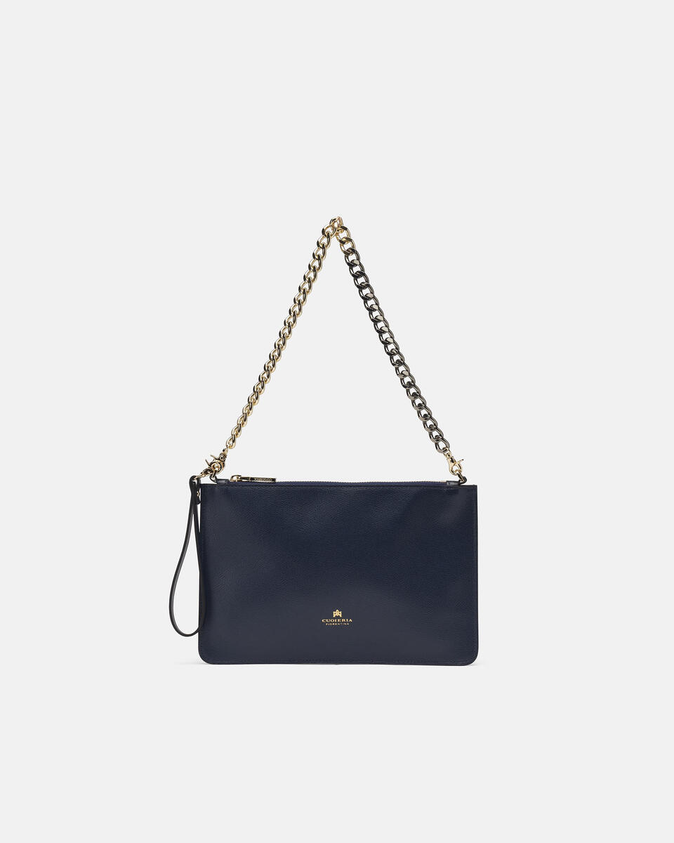 Pochette Navy  - Clutch Bags - Women's Bags - Bags - Cuoieria Fiorentina