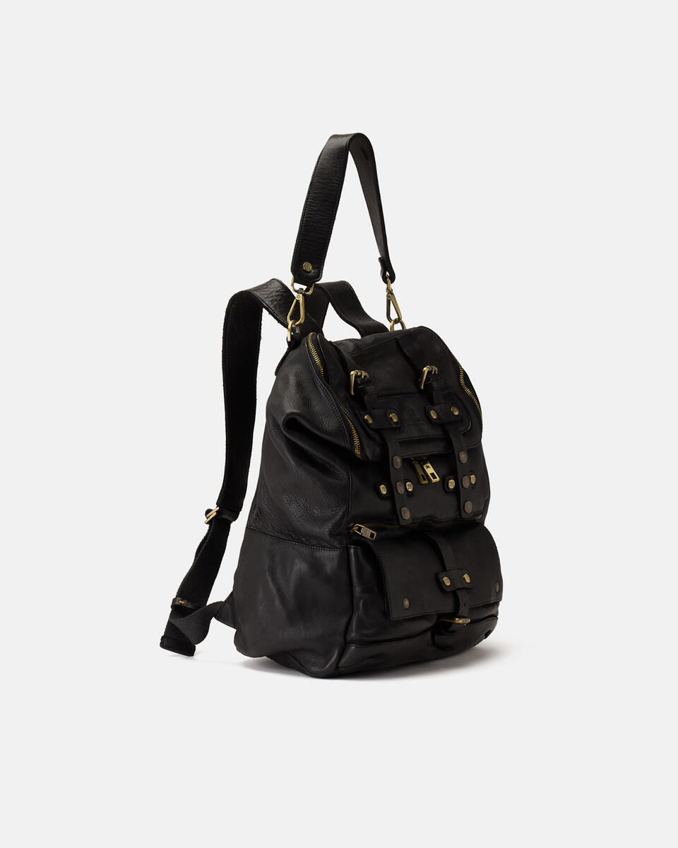 Backpack Black  - Backpacks - Men's Bags - Bags - Cuoieria Fiorentina