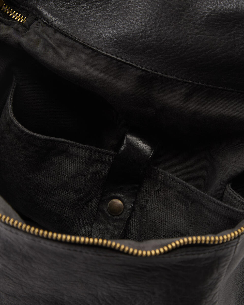 Backpack Black  - Backpacks - Men's Bags - Bags - Cuoieria Fiorentina