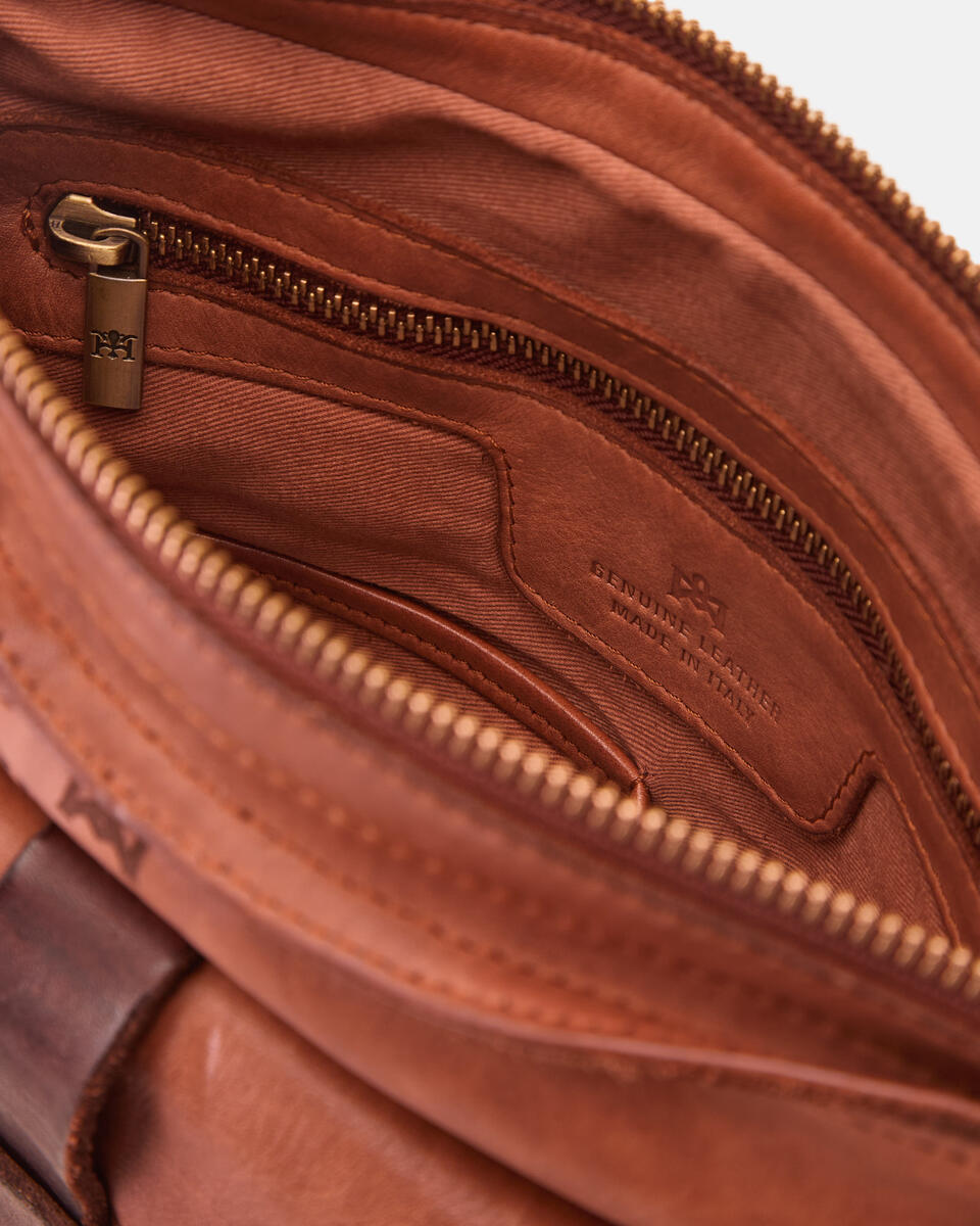 Small crossbody Burned  - Crossbody Bags - Men's Bags - Bags - Cuoieria Fiorentina