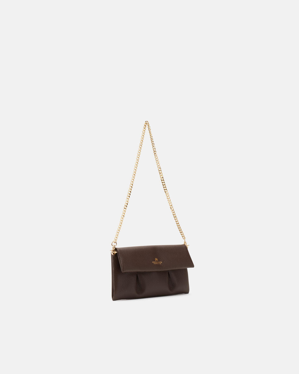 Pochette Chocolate  - Clutch Bags - Women's Bags - Bags - Cuoieria Fiorentina
