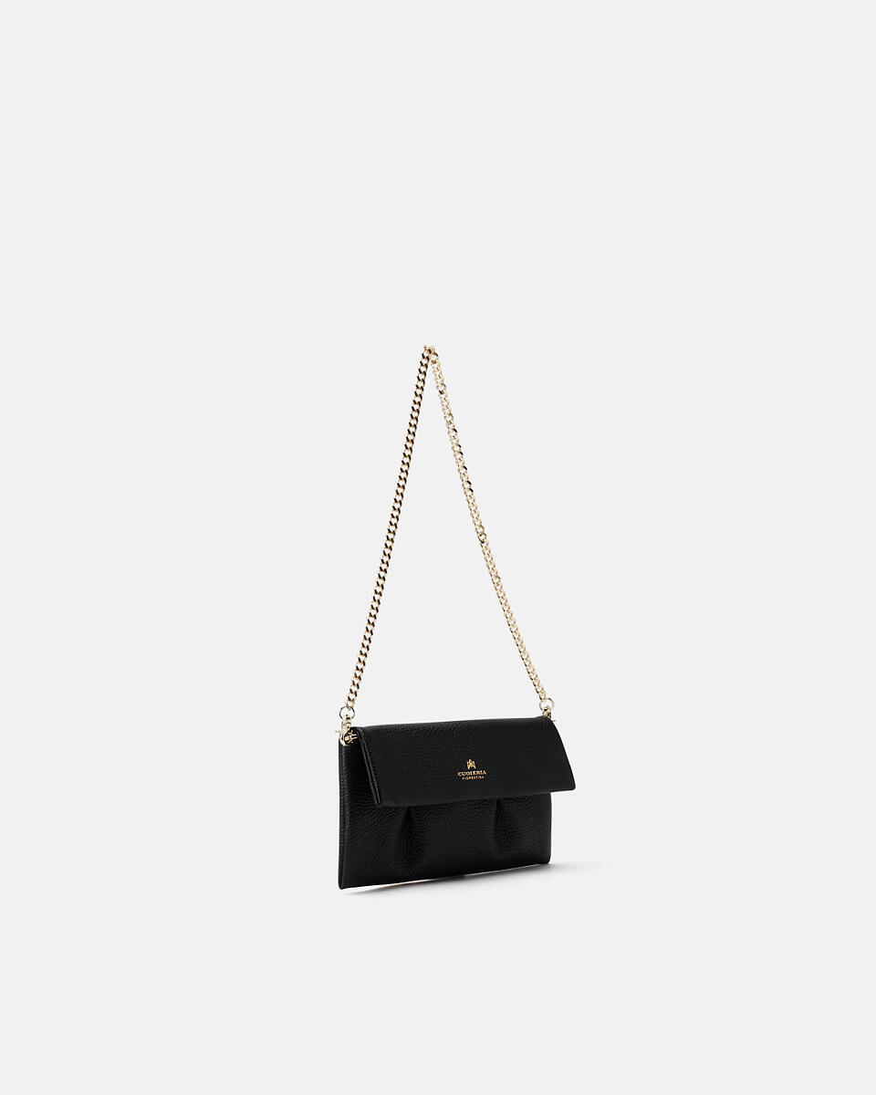 Candy pochette Nero  - Pochette - Borse Donna - Borse - Cuoieria Fiorentina