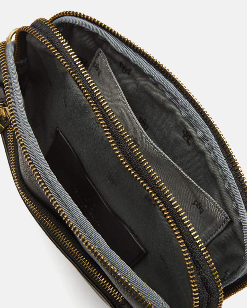 POCHETTE Black  - Clutch Bags - Men's Bags - Bags - Cuoieria Fiorentina