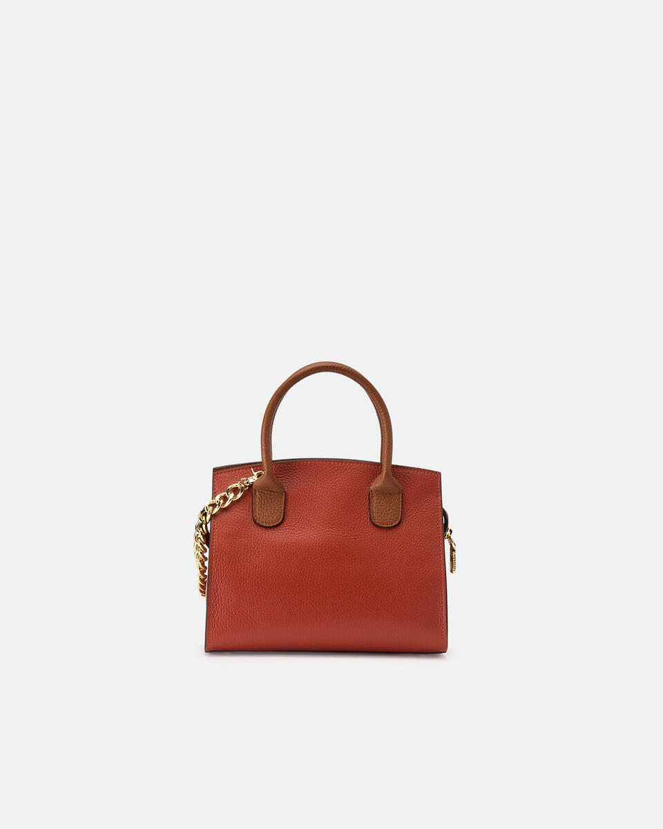 Bella Soft Small Tote Brick  - Tote Bag - Borse Donna - Borse - Cuoieria Fiorentina