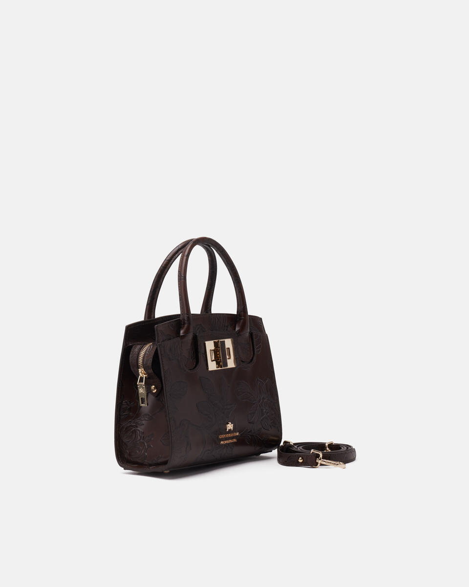 Mimi mini tote bag Mogano  - Tote Bag - Borse Donna - Borse - Cuoieria Fiorentina