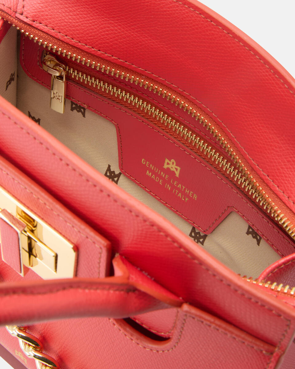 Small tote bag Coral  - Cuoieria Fiorentina