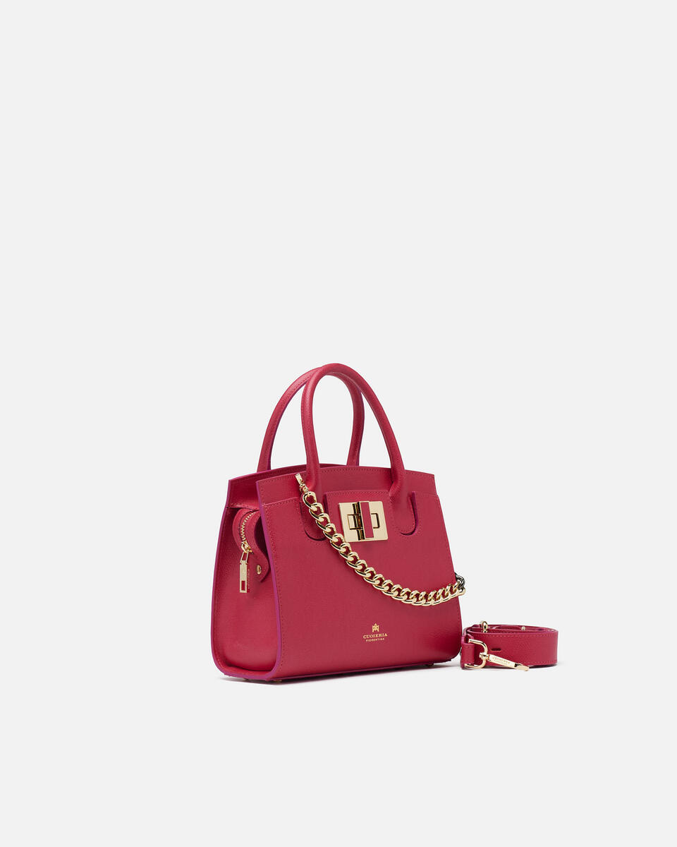 Small tote bag Fuchsia   - Tote Bags - Women's Bags - Bags - Cuoieria Fiorentina