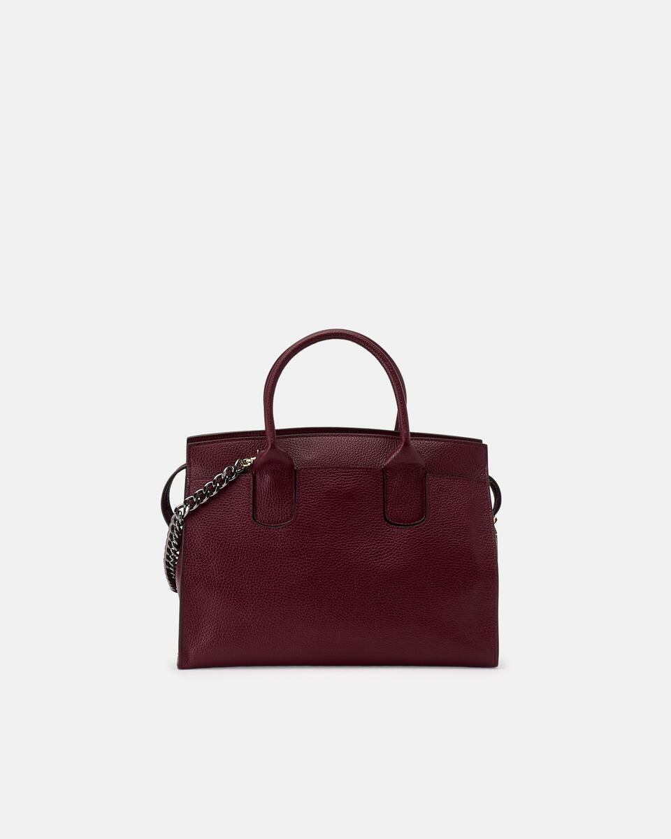 TOTE BAG Bordeaux  - Tote Bags - Women's Bags - Bags - Cuoieria Fiorentina