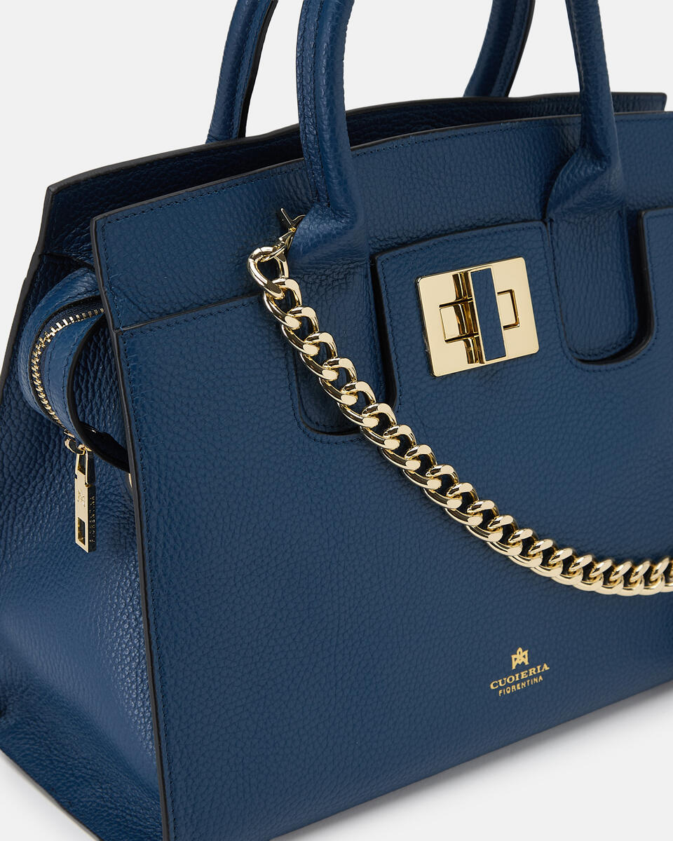Bella Soft Medium Tote Oceano  - Tote Bag - Borse Donna - Borse - Cuoieria Fiorentina