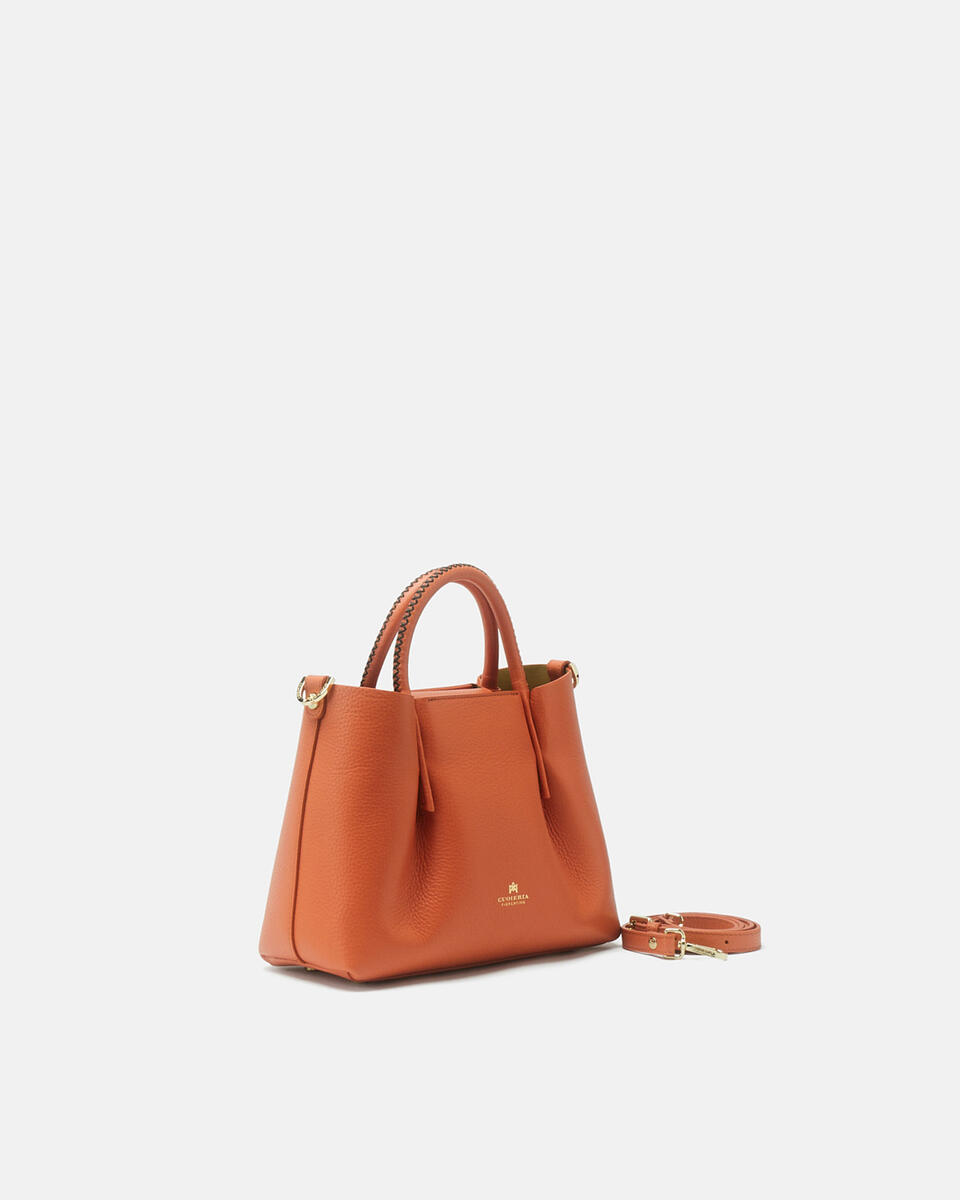 Small tote bag Papaya  - Tote Bags - Women's Bags - Bags - Cuoieria Fiorentina