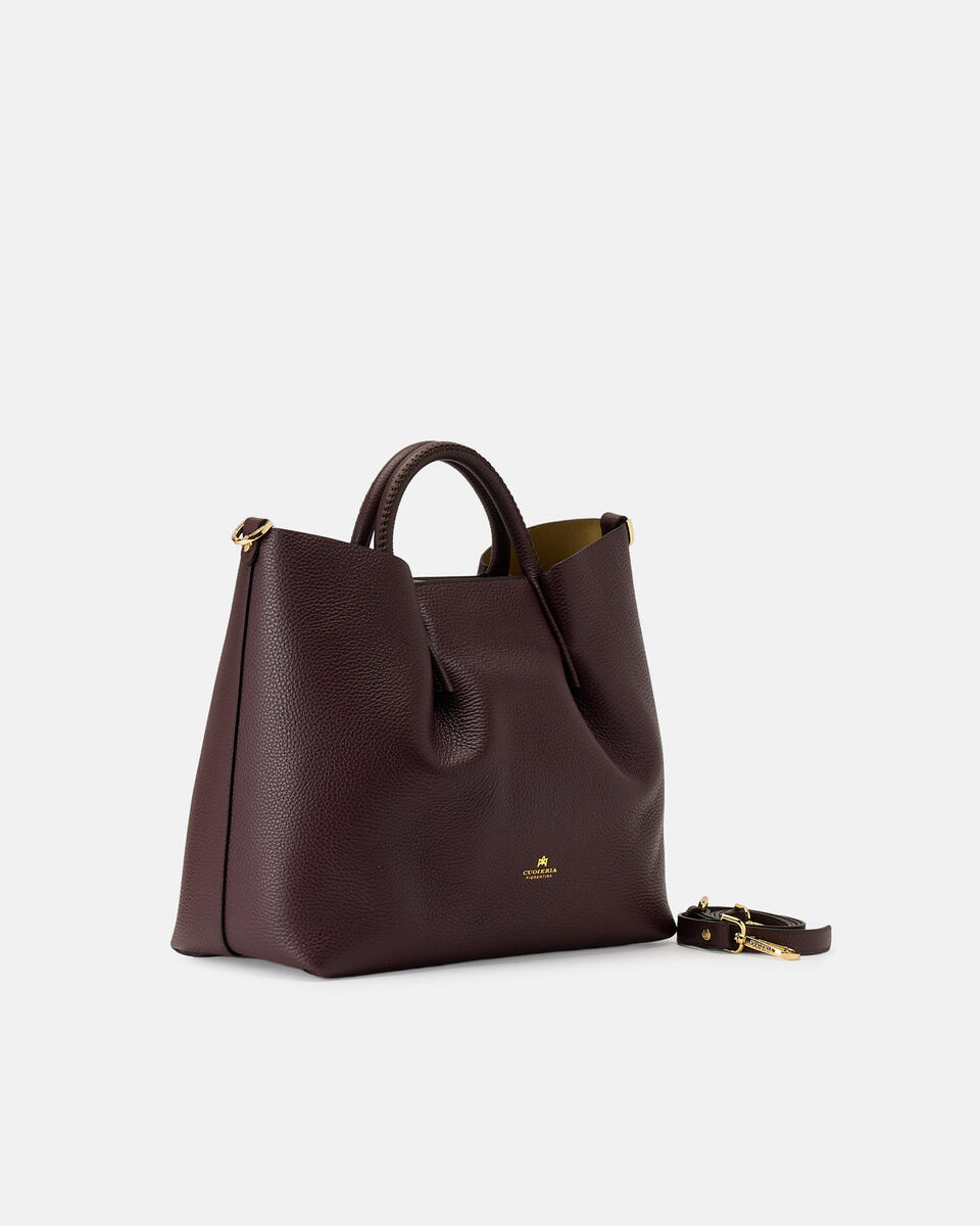 Candy large tote Coffee  - Tote Bag - Borse Donna - Borse - Cuoieria Fiorentina