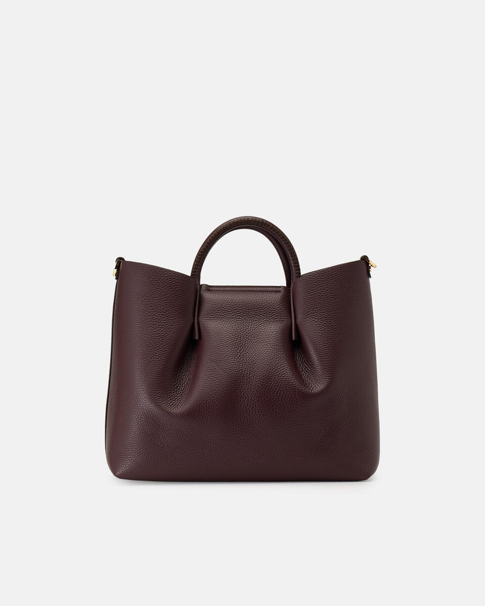Candy large tote Coffee  - Tote Bag - Borse Donna - Borse - Cuoieria Fiorentina