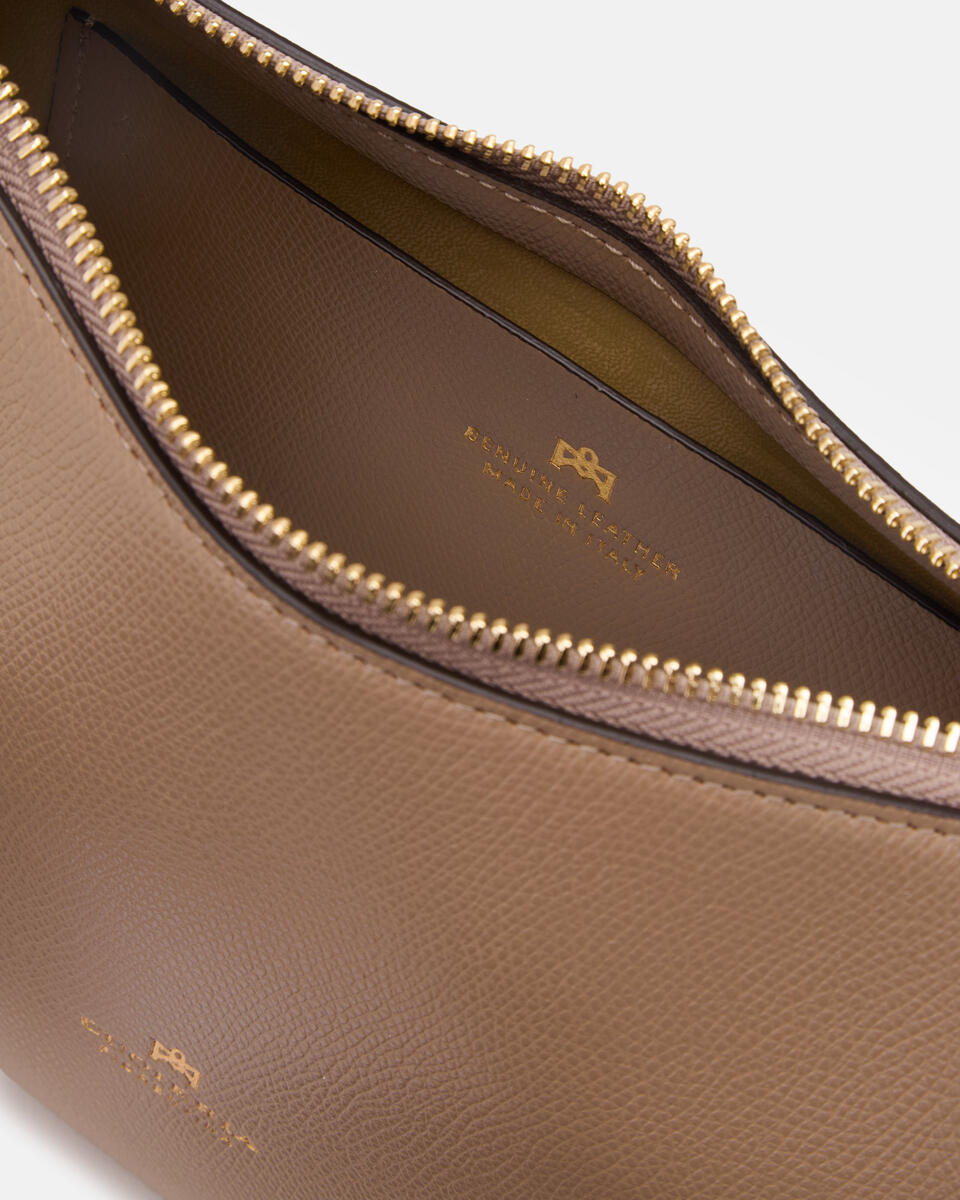 Eva small hobo Desert  - Borse A Spalla - Borse Donna - Borse - Cuoieria Fiorentina