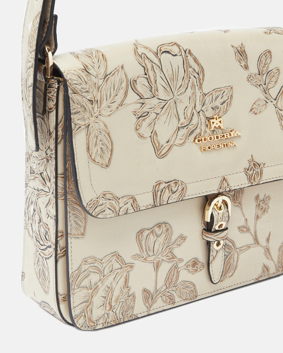Mimì Xbody squadrata Taupe  - Messenger - Borse Donna - Borse - Cuoieria Fiorentina