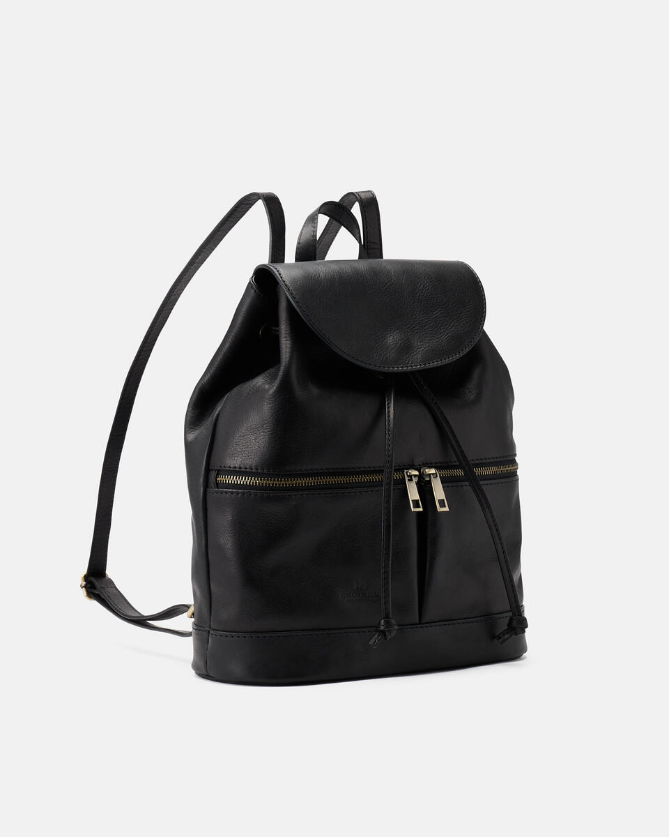 Eva Backpack Nero  - Zaini - Borse Donna - Borse - Cuoieria Fiorentina