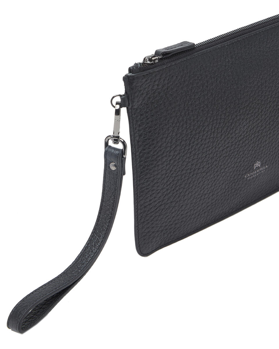 Brad Pochette Slim Uomo Nero  - Pochette - Borse Uomo - Borse - Cuoieria Fiorentina