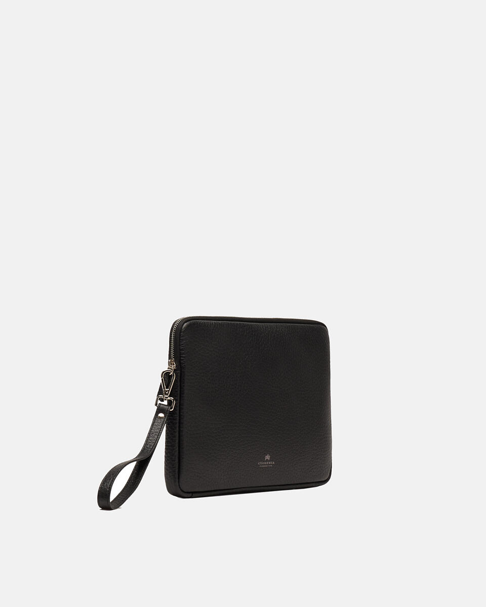 Brad Pochette Uomo Porta Tablet Nero  - Pochette - Borse Uomo - Borse - Cuoieria Fiorentina