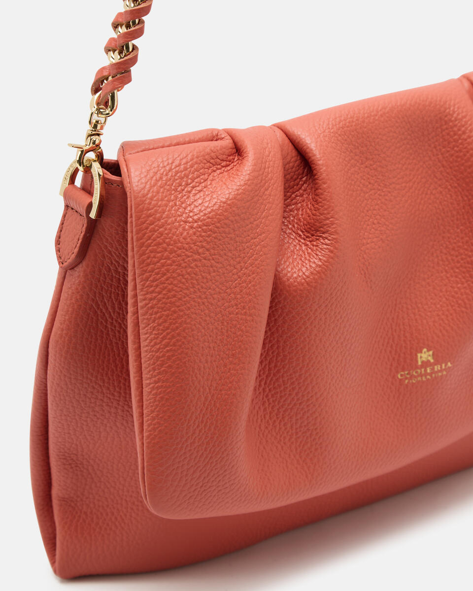 MESSENGER Papaya  - Bags - Special Price - Cuoieria Fiorentina