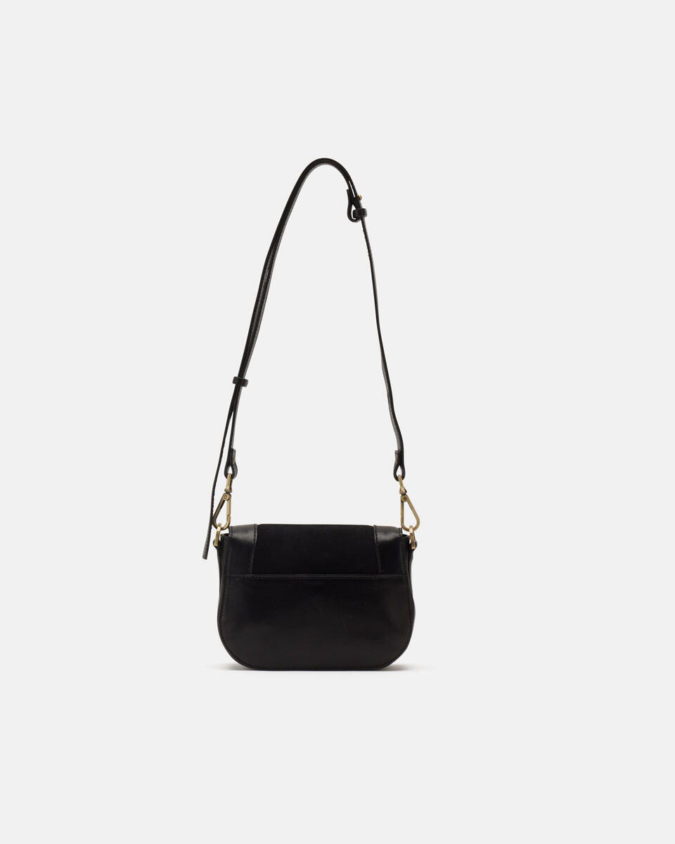 Stella small messenger Nero  - Mini Bag - Borse Donna - Borse - Cuoieria Fiorentina
