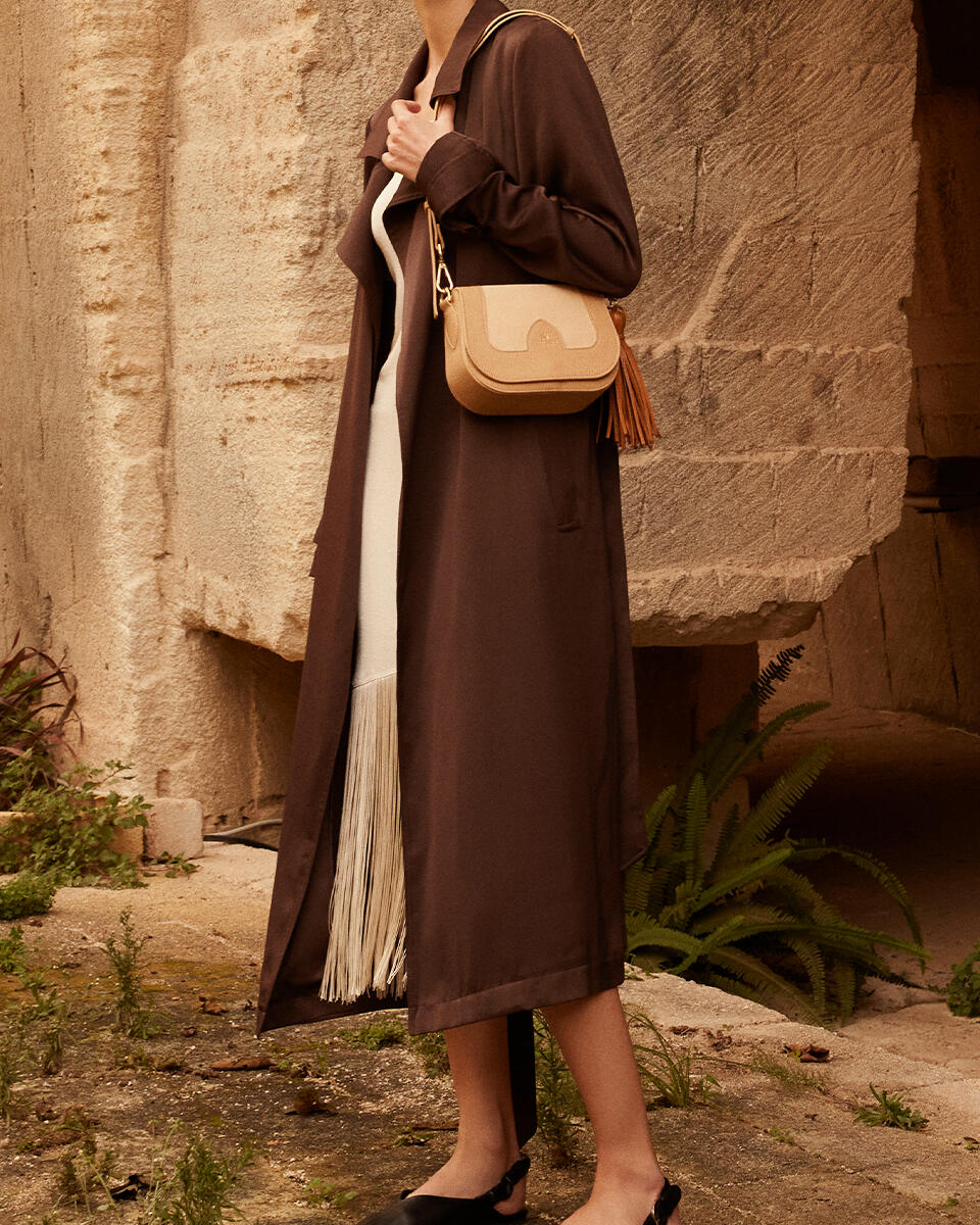 Stella small messenger Nero  - Mini Bag - Borse Donna - Borse - Cuoieria Fiorentina