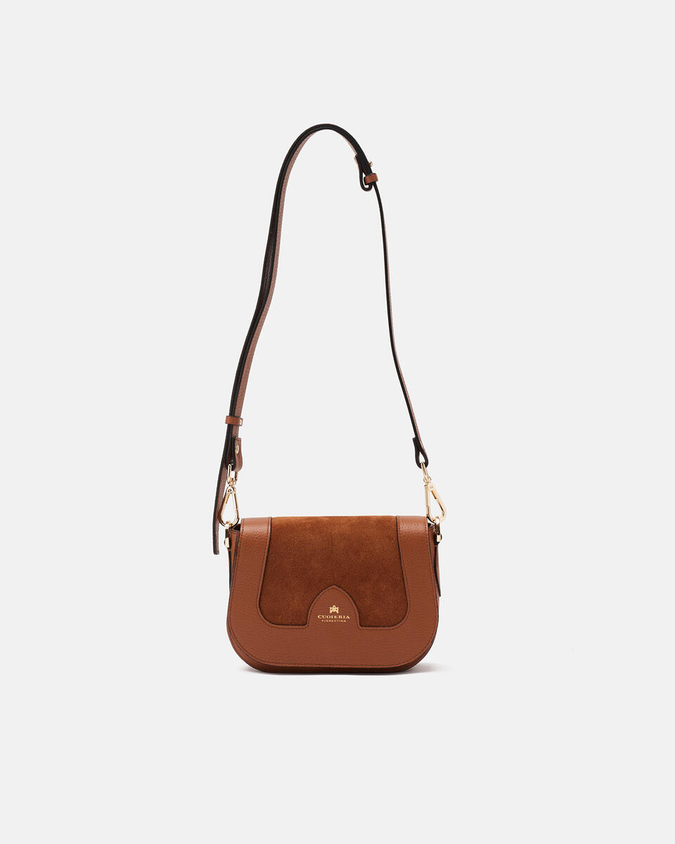 Stella small messenger Caramel  - Mini Bag - Borse Donna - Borse - Cuoieria Fiorentina