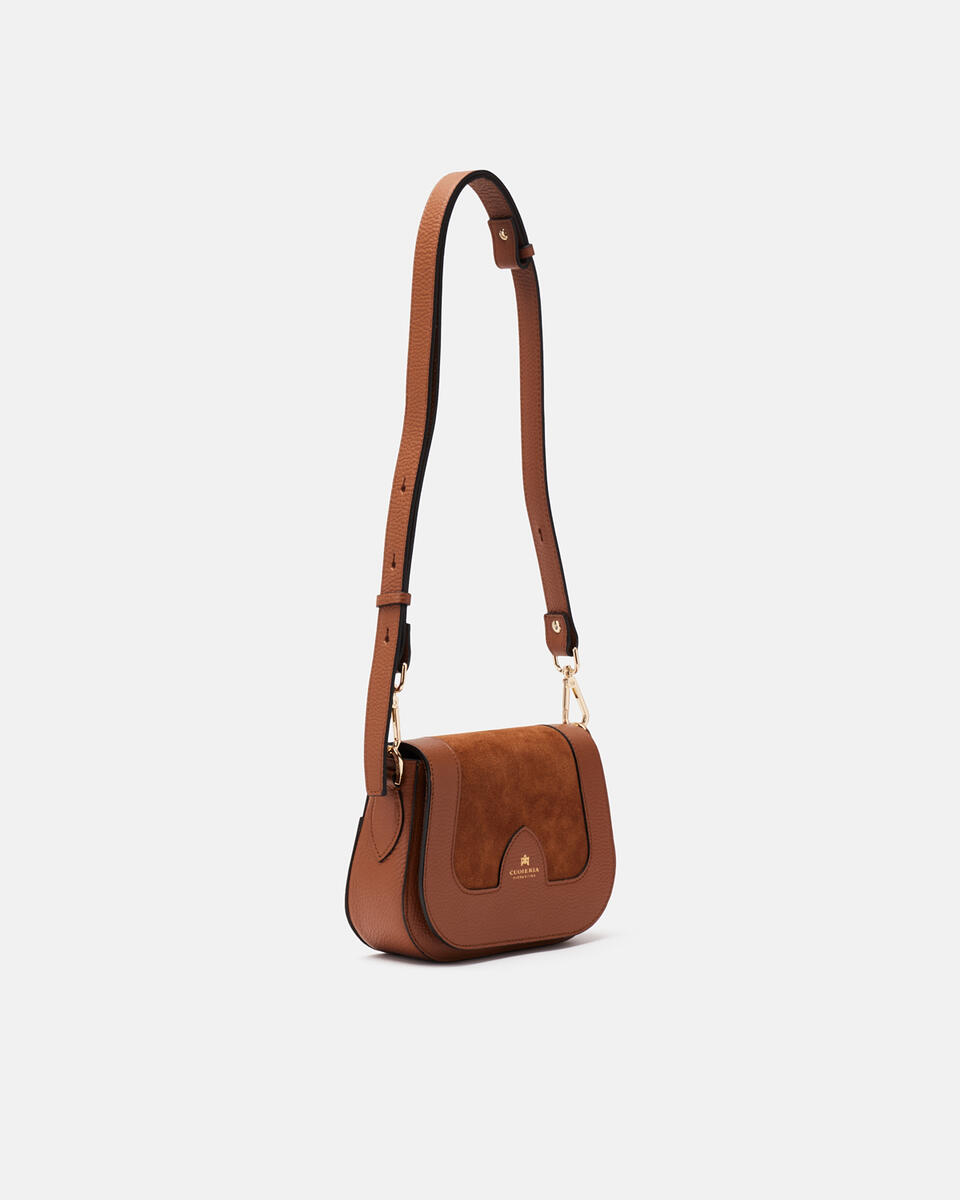 Stella small messenger Caramel  - Mini Bag - Borse Donna - Borse - Cuoieria Fiorentina